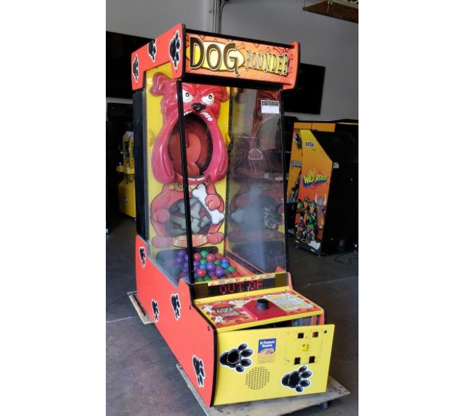 BOBS SPACE RACERS BIG DOG POUNDER Redemption Arcade Machine Game for